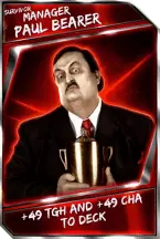 Support card: manager - paulbearer - survivor