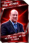 Support card: manager - paulheyman - survivor