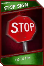 Support card: stopsign - uncommon