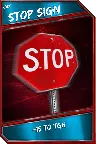 Support card: stopsign - rare