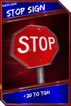 Support card: stopsign - superrare