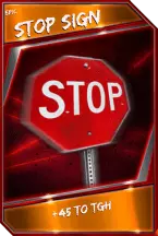 Support card: stopsign - epic