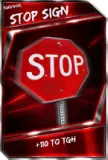 Super card  support  stop sign 8  survivor 6192 216