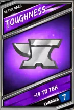 SuperCard Enhancement Toughness 5 UltraRare