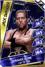 Jack swagger - super rare (loyalty)