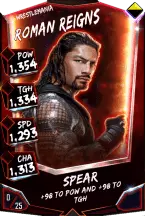 Roman reigns - wrestlemania (pcc)