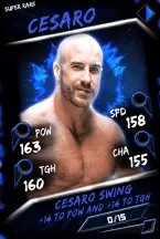 SuperCard Cesaro 4 SuperRare Fusion