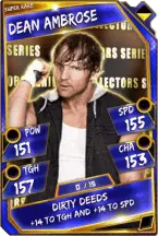 Dean ambrose - super rare (collectors series)