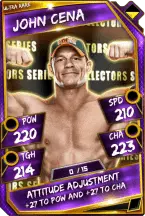 John cena- ultra rare (collectors series)