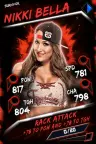 SuperCard NikkiBella 8 Survivor Fusion