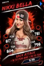 SuperCard NikkiBella 8 Survivor Fusion