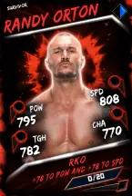 SuperCard RandyOrton 8 Survivor Fusion