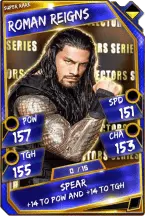 Roman reigns - super rare (collectors series)