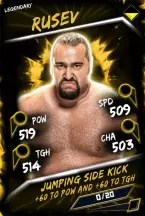 SuperCard Rusev 7 Legendary Fusion