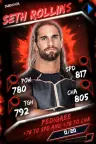 SuperCard SethRollins 8 Survivor Fusion