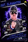 SuperCard SgtSlaughter 5 UltraRare Fusion