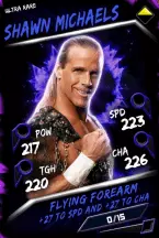 SuperCard ShawnMichaels 5 UltraRare Fusion