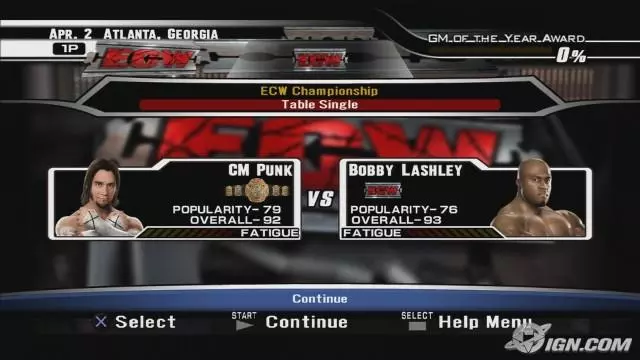 SvR2008 102 WWE247 Mode