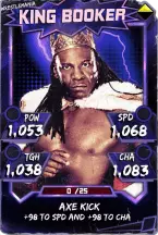 SuperCard KingBooker 9 WrestleMania Throwback