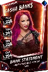 SuperCard SashaBanks 9 WrestleMania PCC