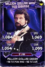 SuperCard TedDiBiase 9 WrestleMania Throwback