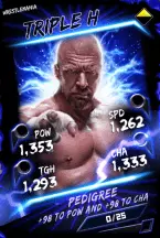 SuperCard TripleH 9 WrestleMania Fusion