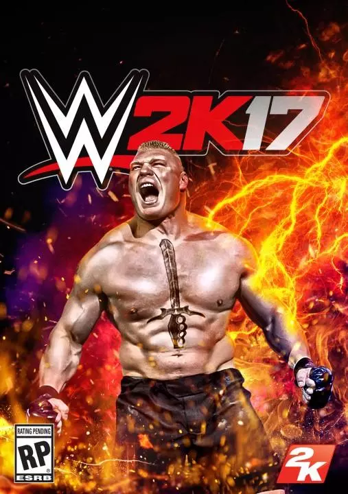 Wwe 2k17: official cover art (agnostic)