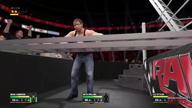 Wwe 2k17 - dean ambrose - ladder match