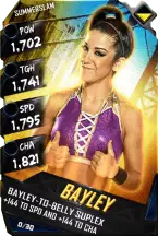 SuperCard Bayley R10 SummerSlam