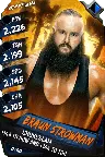 SuperCard BraunStrowman R10 SummerSlam PCC