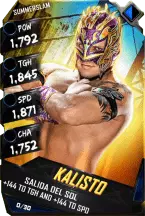 SuperCard Kalisto R10 SummerSlam