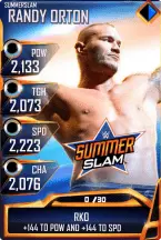 SuperCard RandyOrton R10 SummerSlam MITB