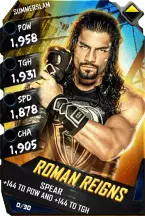 SuperCard RomanReigns R10 SummerSlam