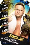 SuperCard SamoaJoe R10 SummerSlam