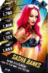 SuperCard SashaBanks R10 SummerSlam