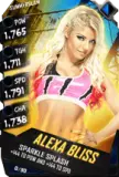 Super card  alexa bliss  r10  summer slam 8509 216