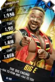 Super card  big e  r10  summer slam 8516 216