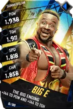 Super card  big e  r10  summer slam 8516 216