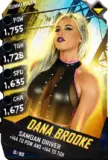 Super card  dana brooke  r10  summer slam 8523 216