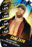 Super card  sami zayn  r10  summer slam 8541 216