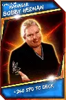 SuperCard Support Manager BobbyHeenan R10 SummerSlam