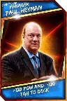 SuperCard Support Manager PaulHeyman R10 SummerSlam