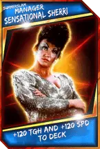 SuperCard Support Manager SensationalSherri R10 SummerSlam