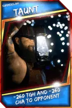 SuperCard Support Taunt R10 SummerSlam