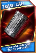 SuperCard Support TrashCan R10 SummerSlam