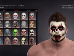 WWE2K17 CreateASuperstar Facepaint