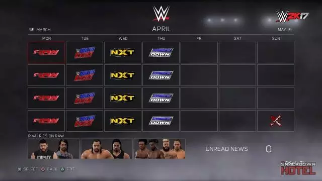 WWE2K17 UniverseMode 14