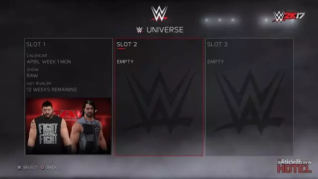 WWE2K17 UniverseMode 20