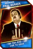 Super card  support  manager  paul bearer  r10  summer slam 8626 216