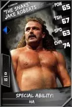 SuperCard JakeRoberts 01 Common